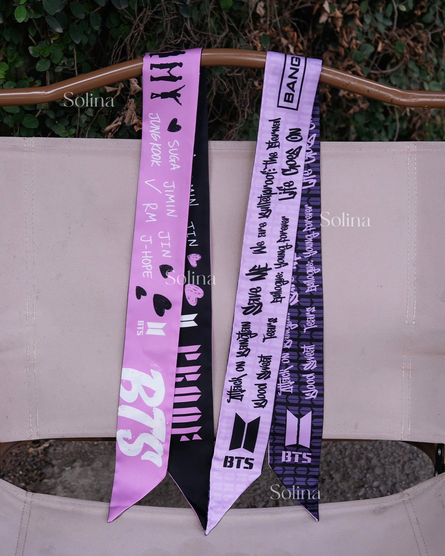 ARMY Concert Scarf | BTS Arirang World Tour Silk Twill Accessory