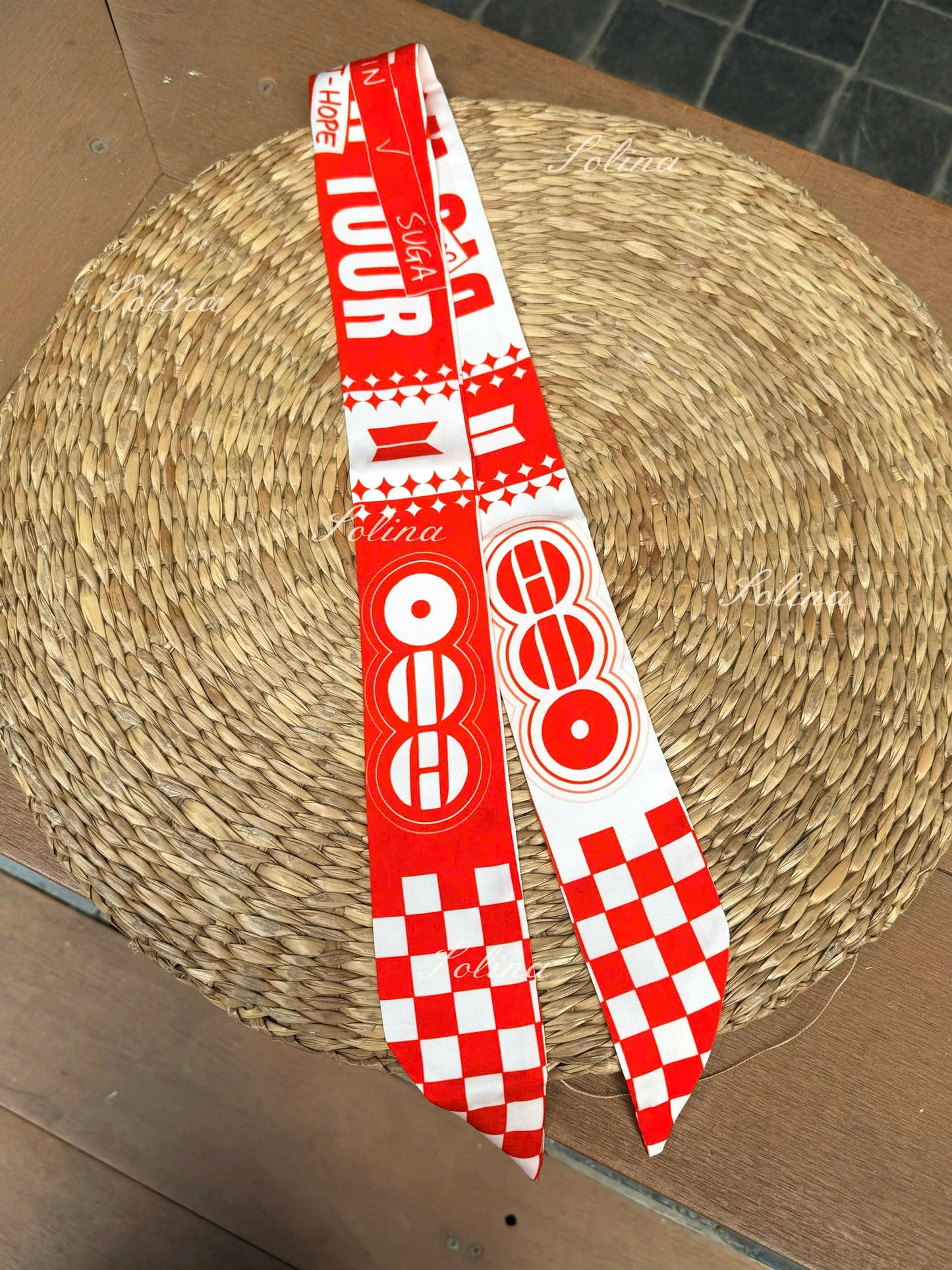 Arirang World Tour Silk Scarf | BTS Kpop Concert Accessory, Gift