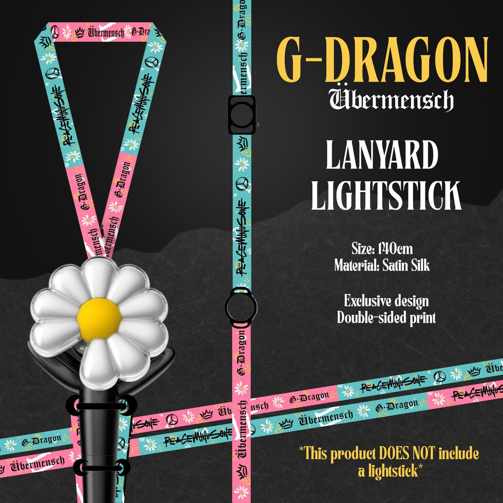 G-Dragon Inspired Lightstick Strap – 140cm Adjustable Concert Lanyard