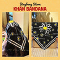 G-Dragon Inspired Satin Bandana – 70x70cm K-Pop Concert Scarf
