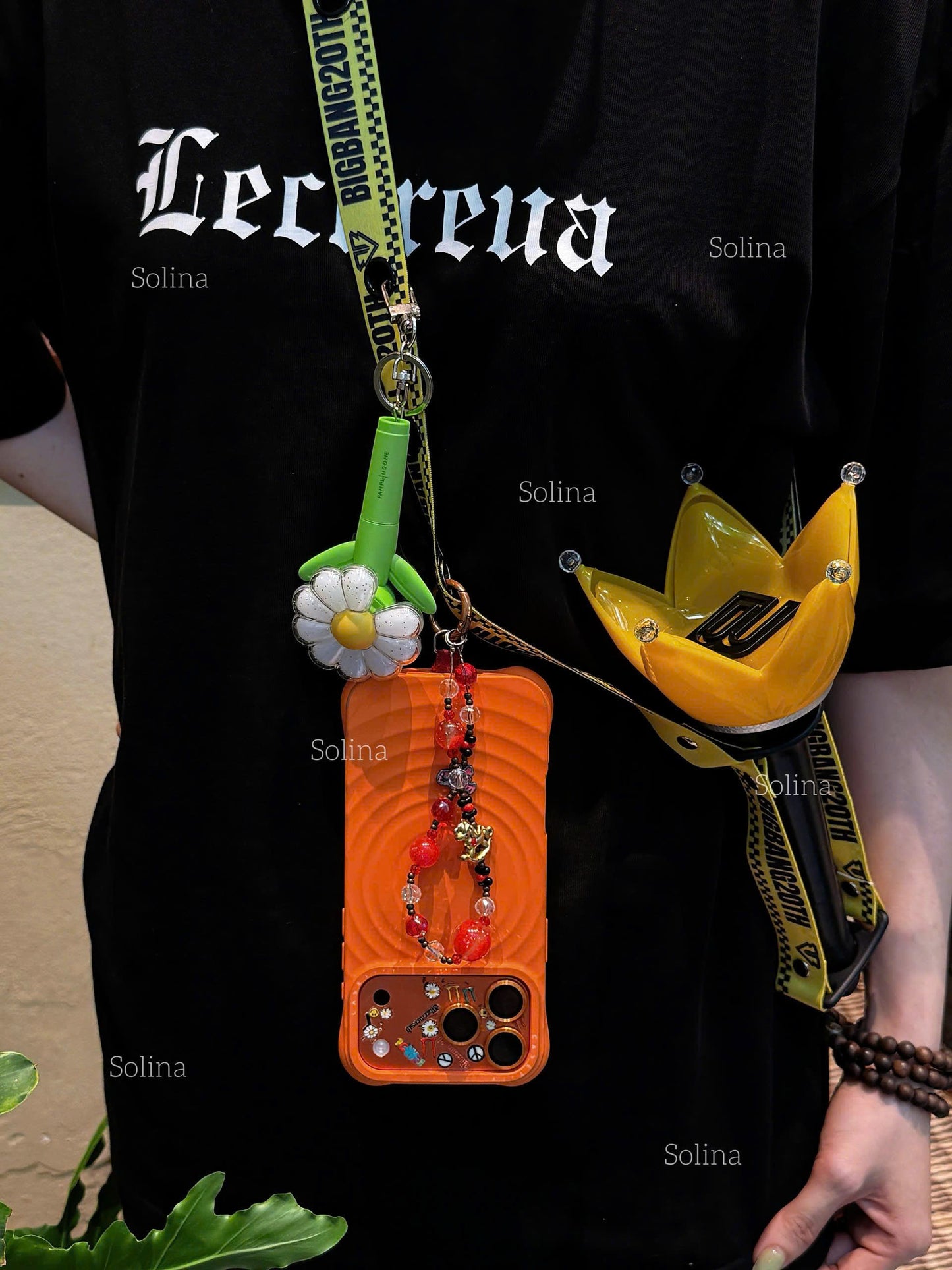 BIGBANG Lightstick Strap – Premium Fanmade Concert Lanyard for VIP