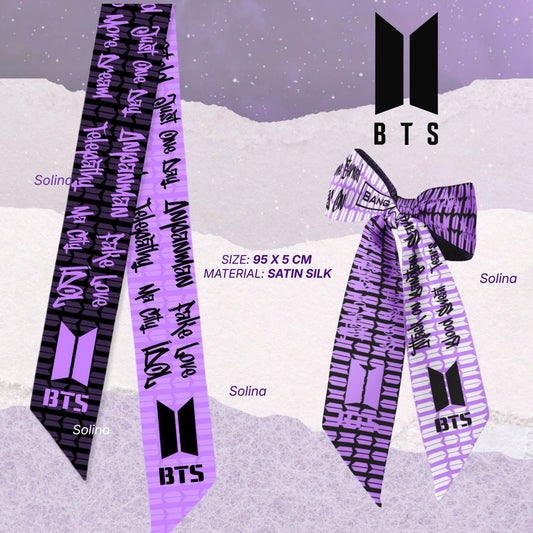 ARMY Concert Scarf | BTS Arirang World Tour Silk Twill Accessory