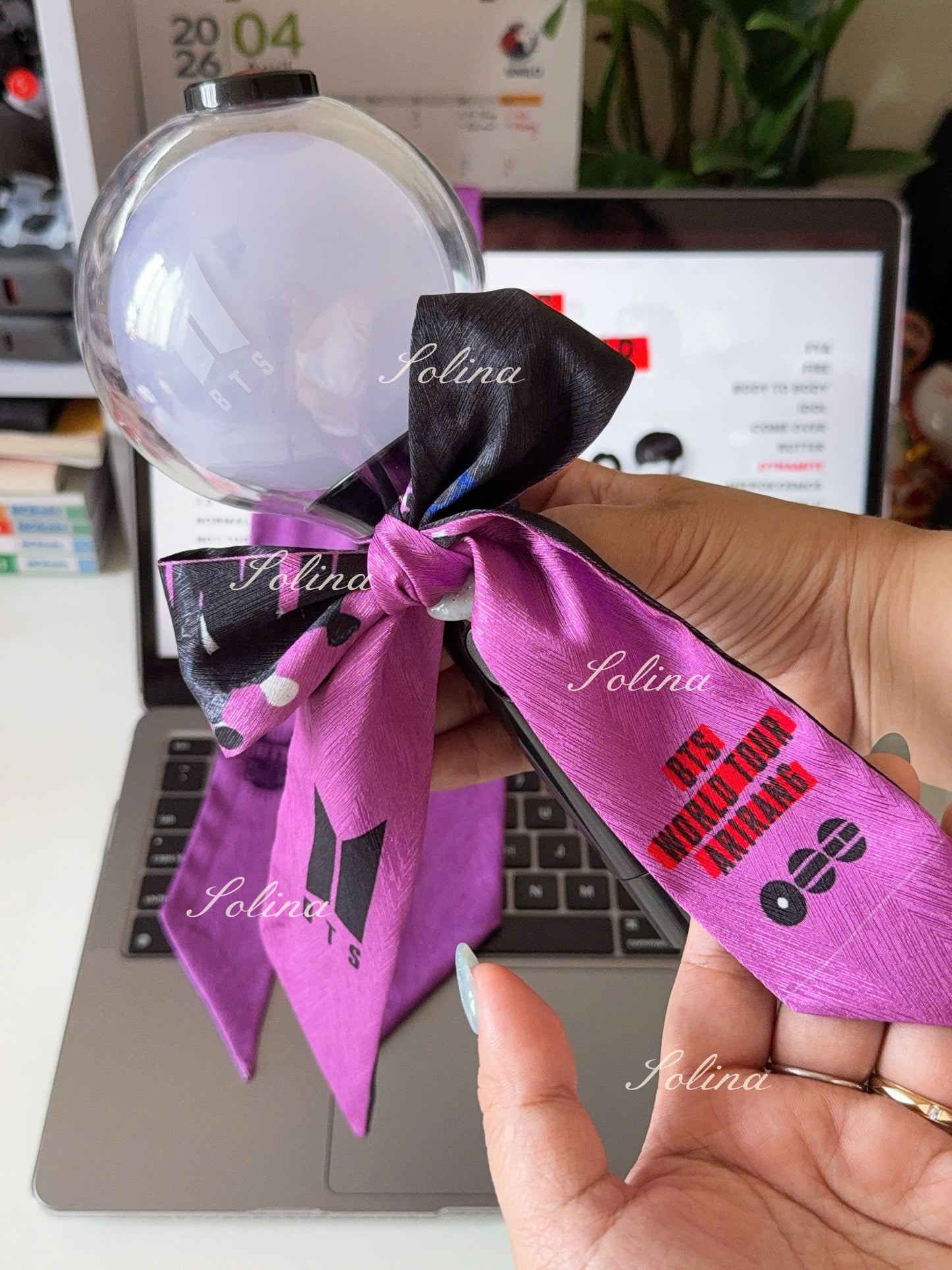 ARMY Concert Scarf | BTS Arirang World Tour Silk Twill Accessory