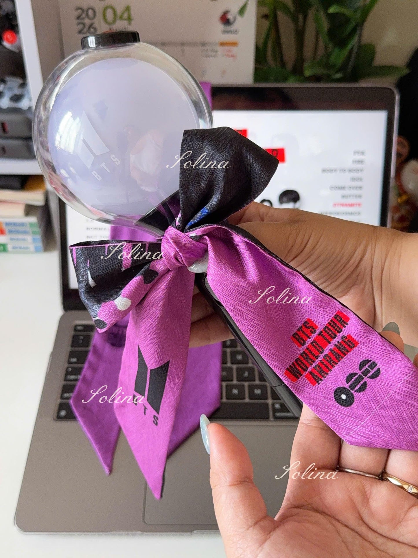 ARMY Concert Scarf | BTS Arirang World Tour Silk Twill Accessory