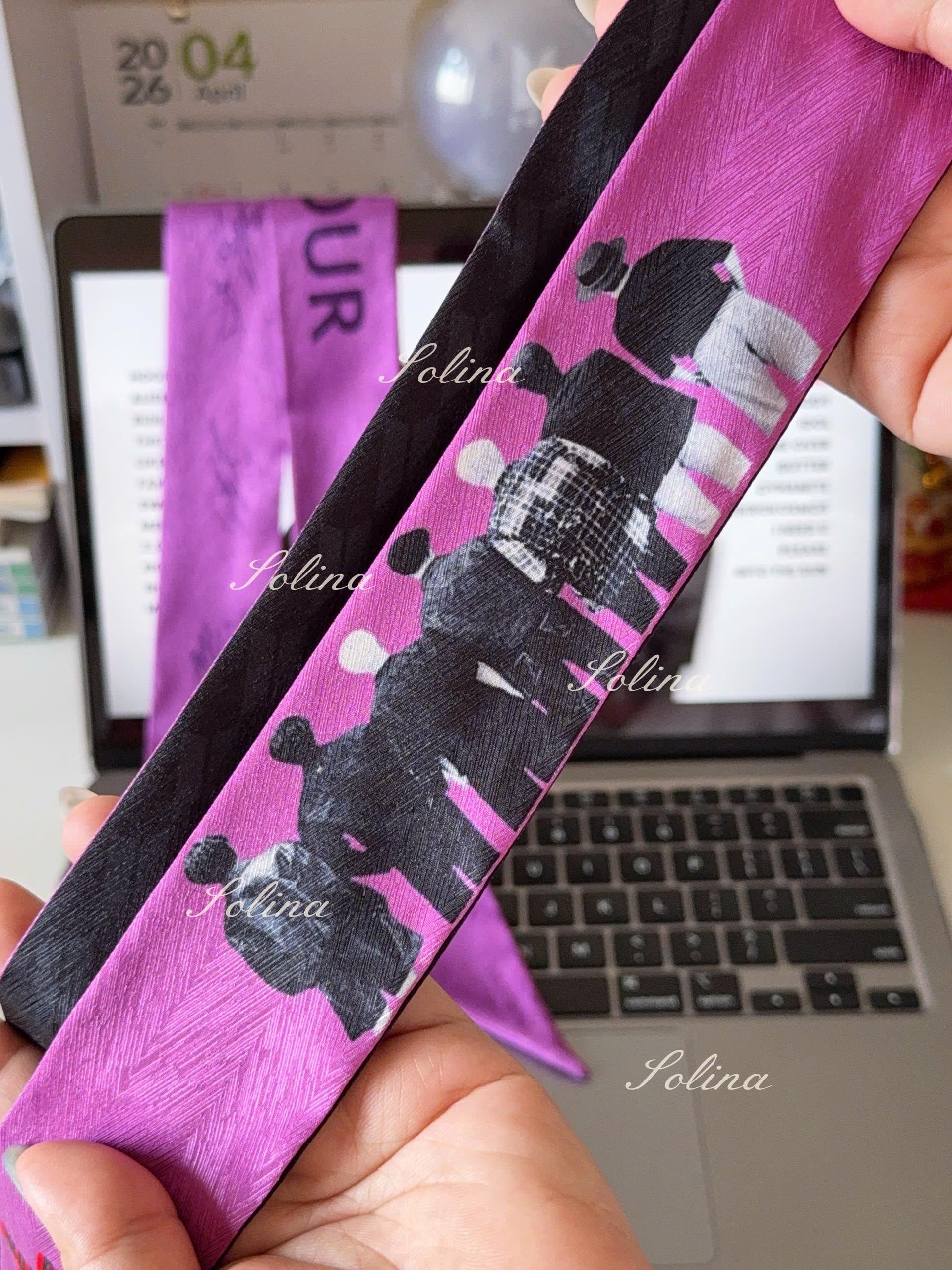 ARMY Concert Scarf | BTS Arirang World Tour Silk Twill Accessory
