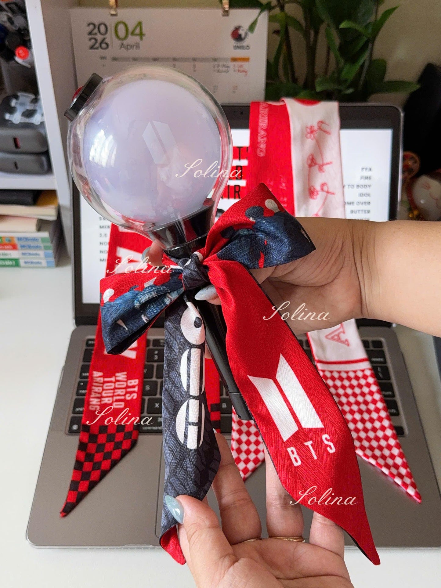 Arirang World Tour Silk Scarf | BTS Kpop Concert Accessory, Gift