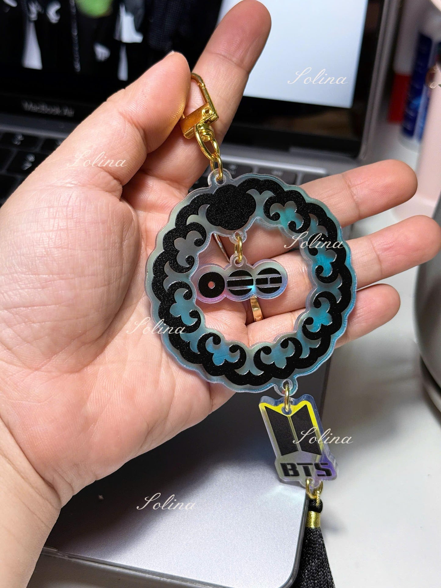 K-pop ARlRANG Tassel Accessory | Korean Norigae Keychain | Fanmade Merch