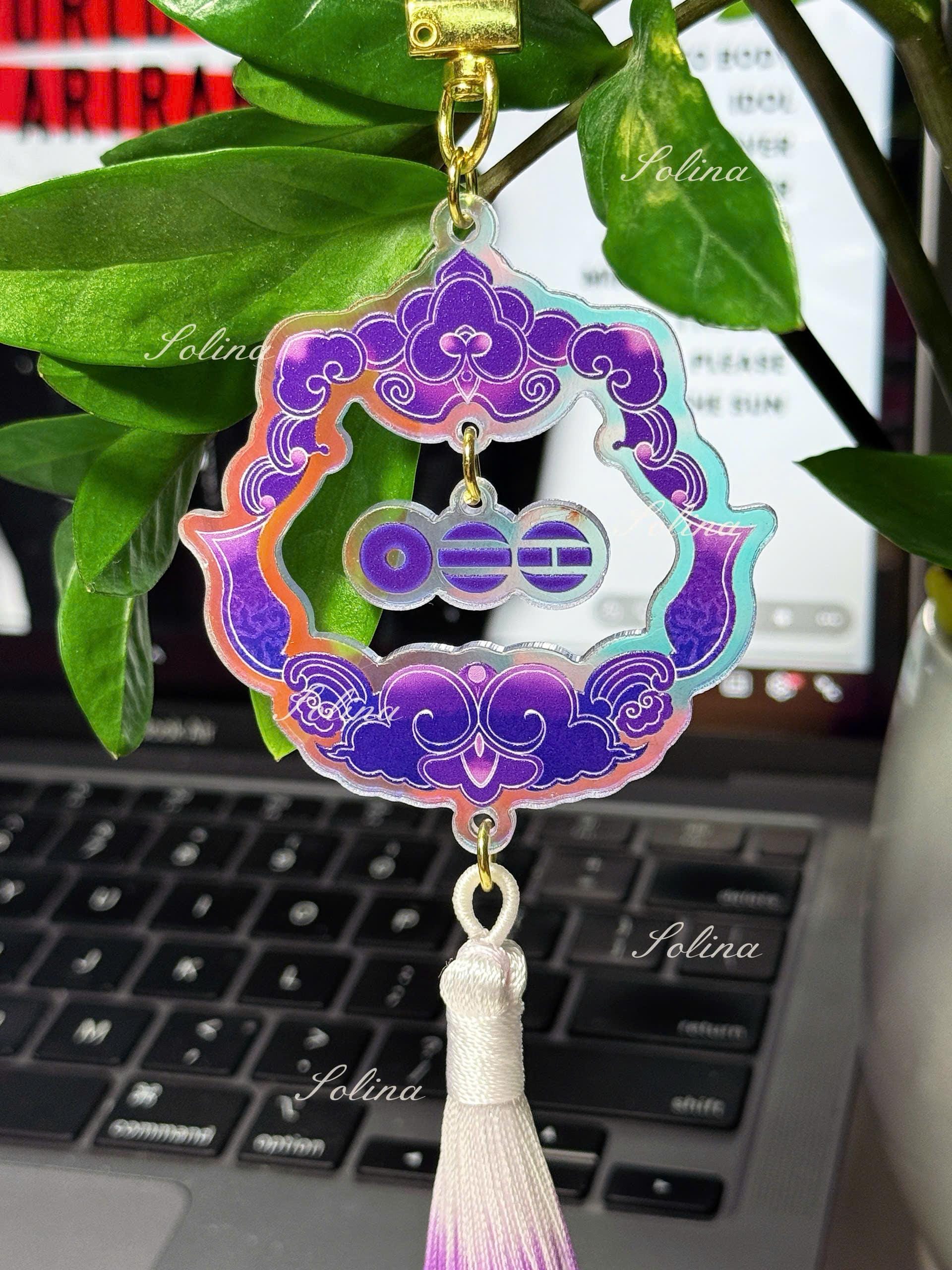 K-pop ARlRANG Tassel Accessory | Korean Norigae Keychain | Fanmade Merch