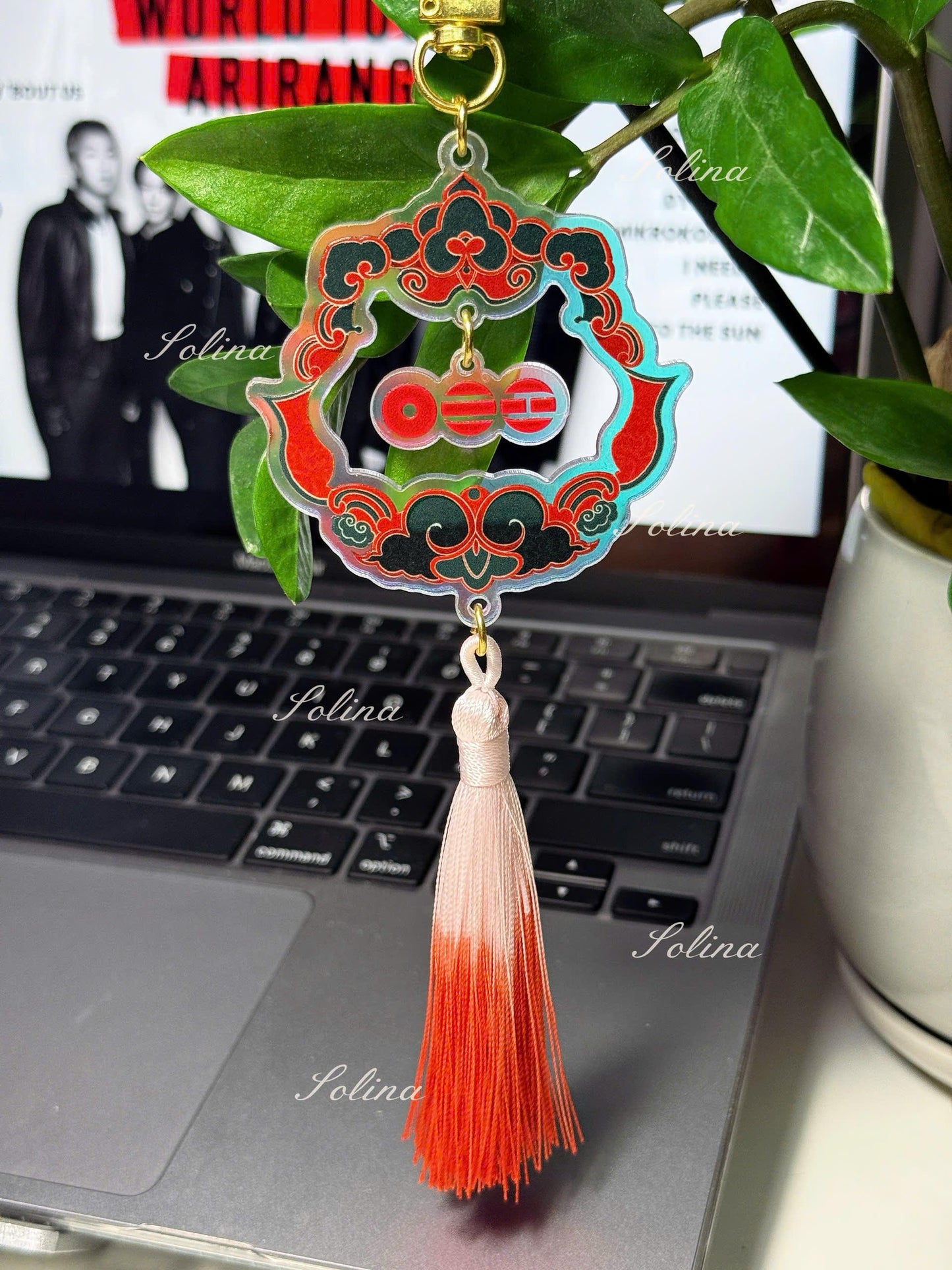 K-pop ARlRANG Tassel Accessory | Korean Norigae Keychain | Fanmade Merch