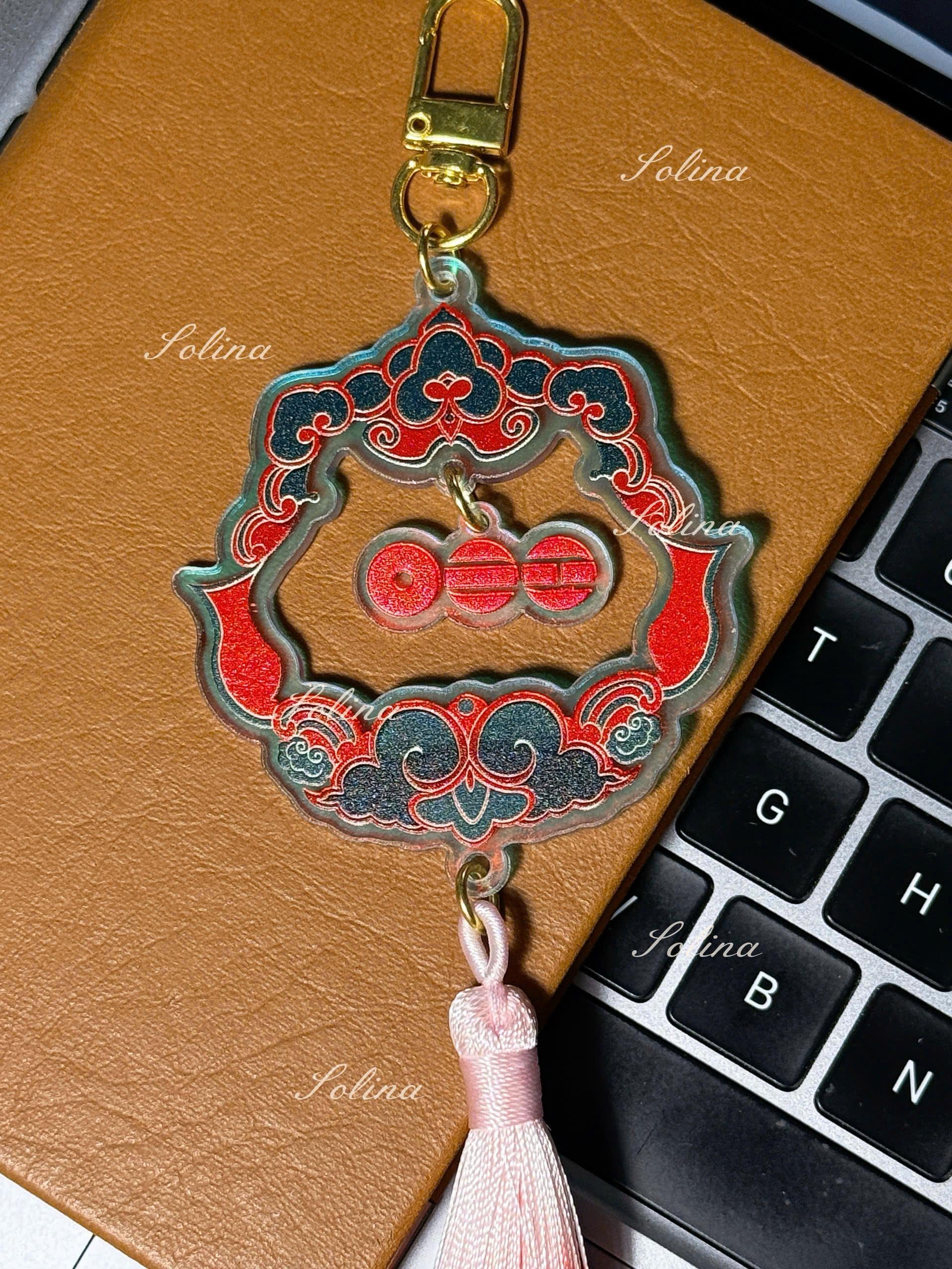 K-pop ARlRANG Tassel Accessory | Korean Norigae Keychain | Fanmade Merch