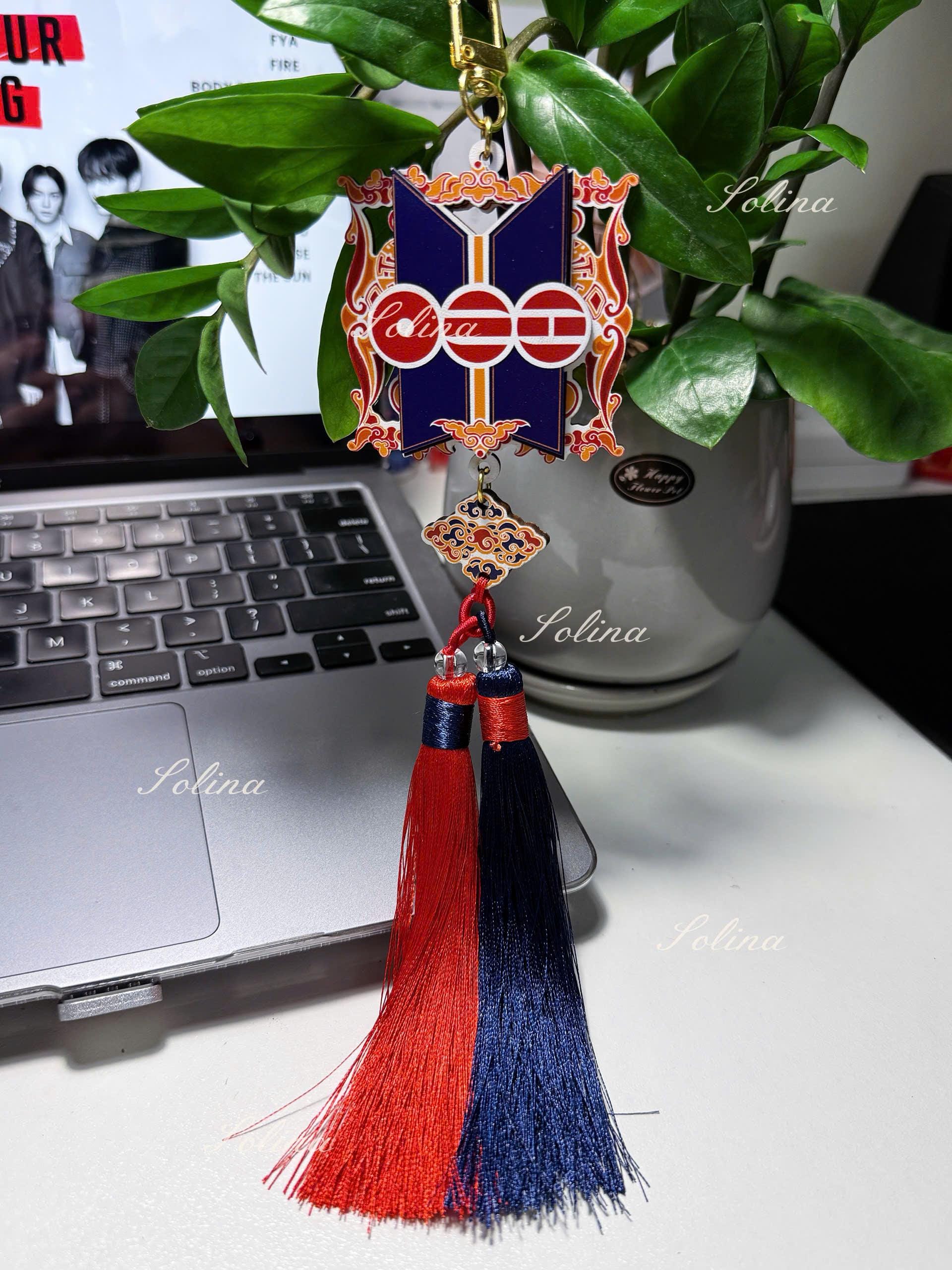 Arirang Inspired with Knot Charm Keychain