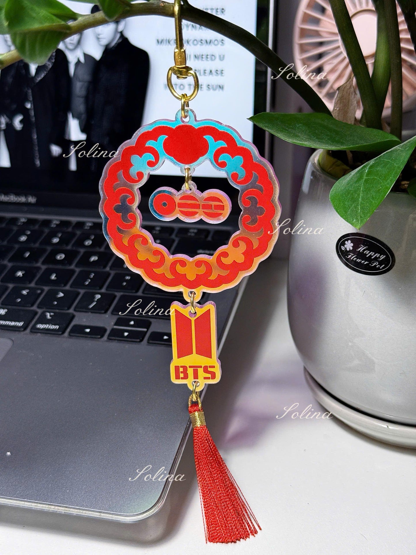 K-pop ARlRANG Tassel Accessory | Korean Norigae Keychain | Fanmade Merch