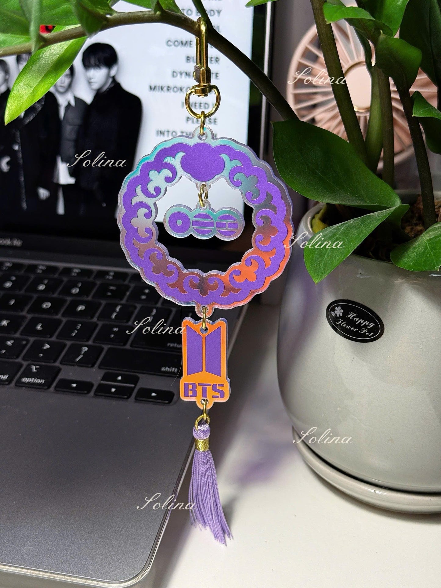 K-pop ARlRANG Tassel Accessory | Korean Norigae Keychain | Fanmade Merch