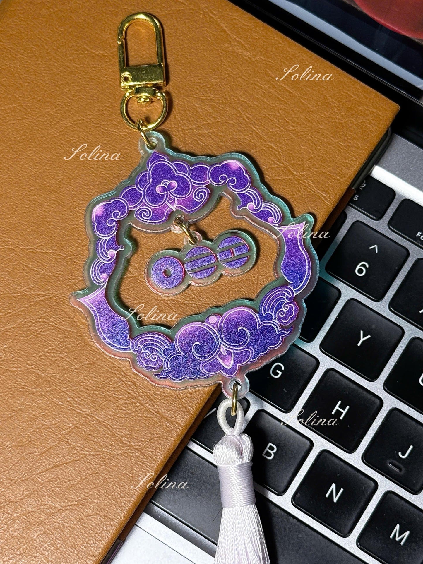K-pop ARlRANG Tassel Accessory | Korean Norigae Keychain | Fanmade Merch