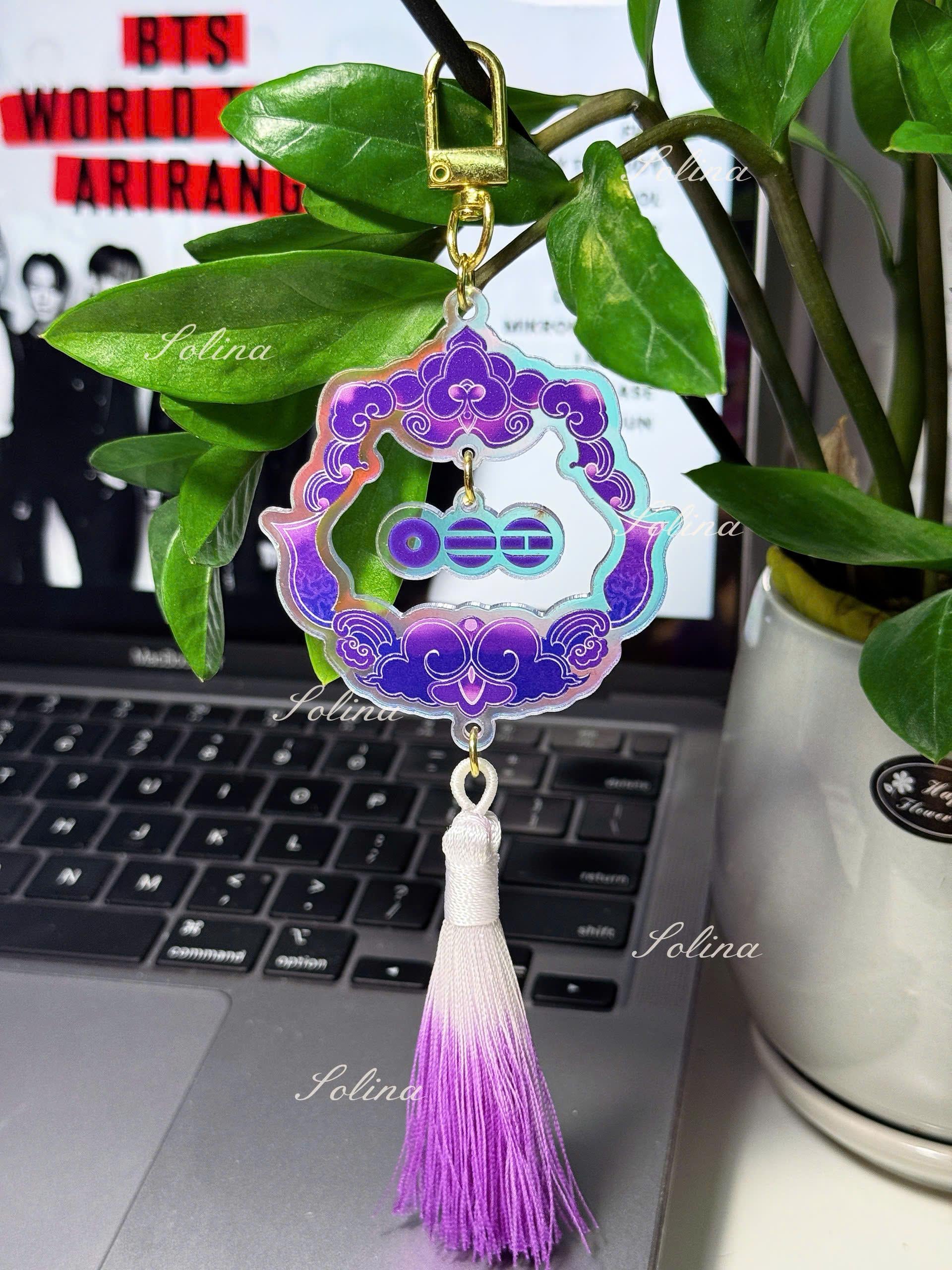 K-pop ARlRANG Tassel Accessory | Korean Norigae Keychain | Fanmade Merch