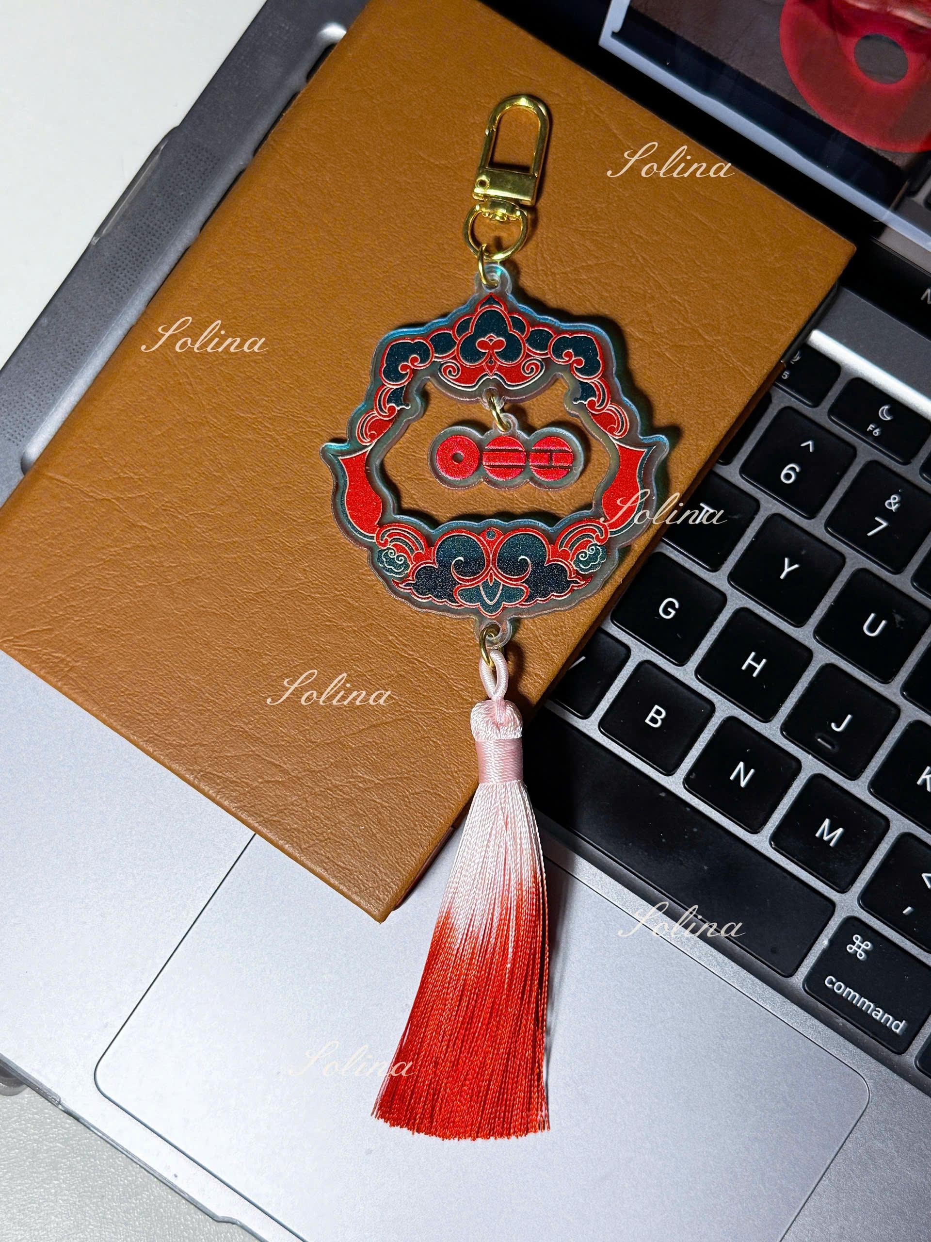 K-pop ARlRANG Tassel Accessory | Korean Norigae Keychain | Fanmade Merch
