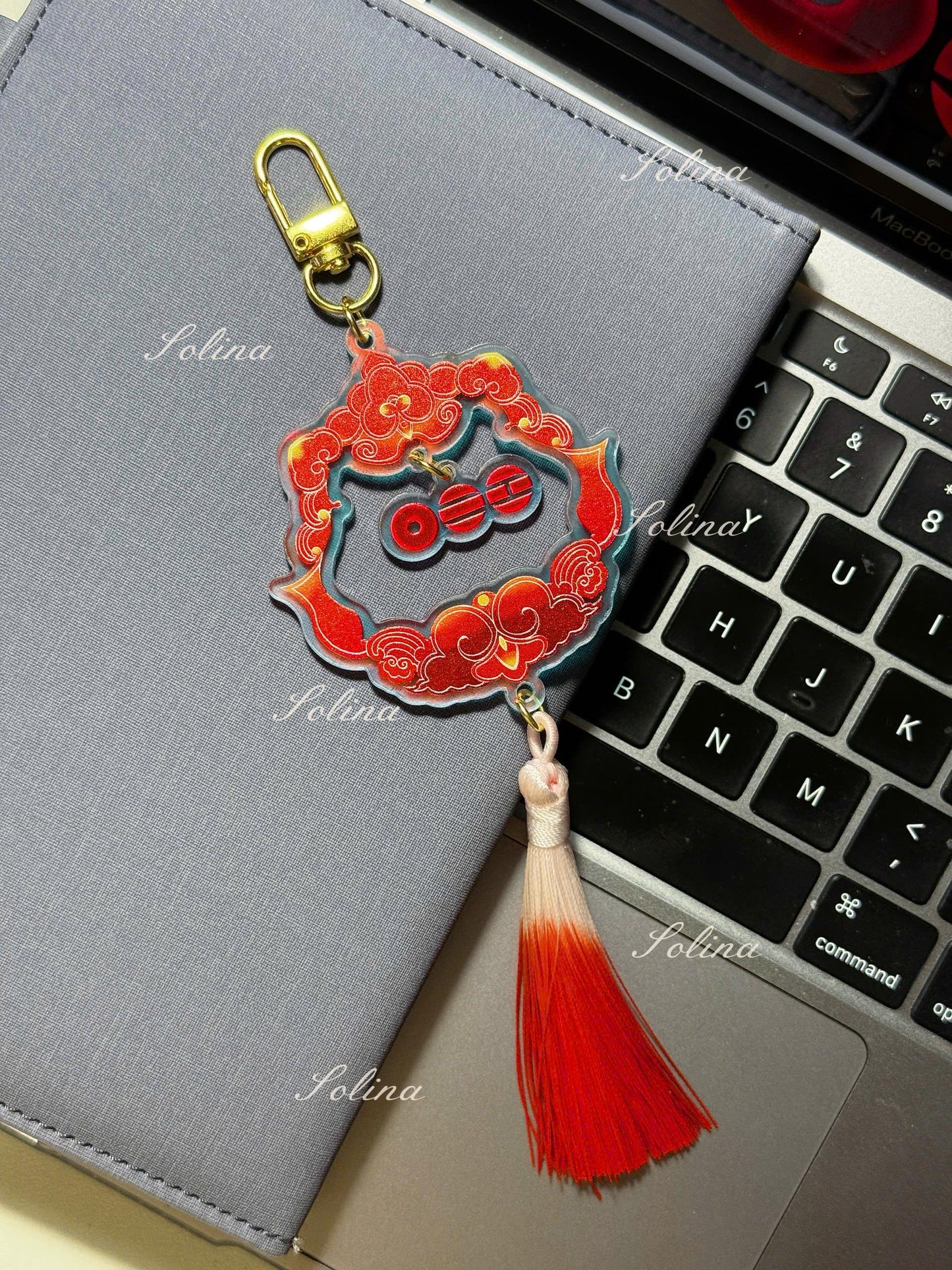 K-pop ARlRANG Tassel Accessory | Korean Norigae Keychain | Fanmade Merch