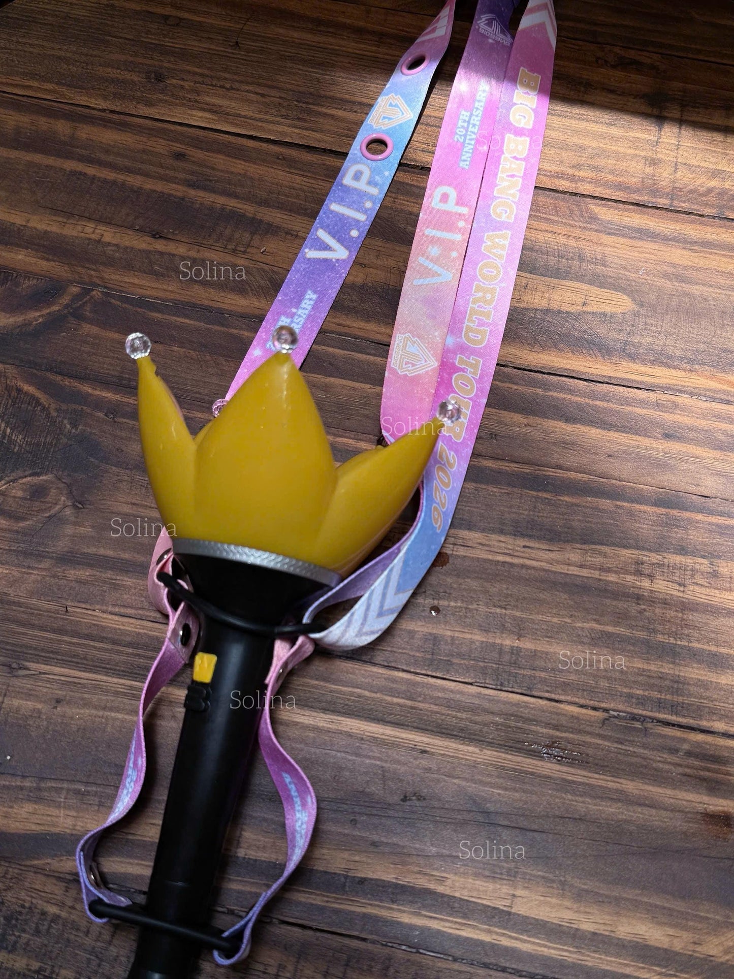 Kpop Lightstick Lanyard Strap |BigBang Tour Inspired Concert Accessory |Lightstick Lanyard Strap Holder