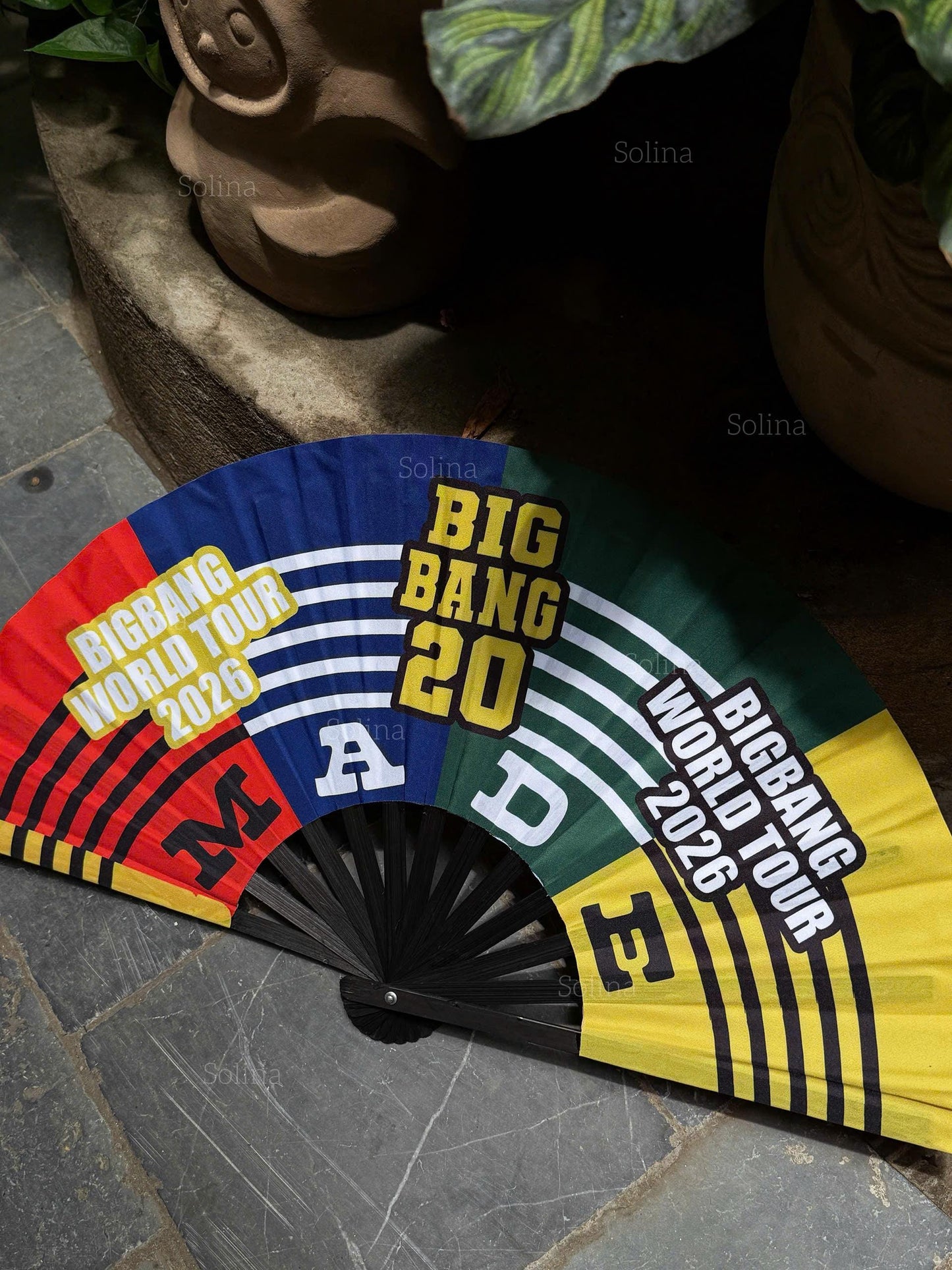 BigBang Fan Lightstick Handheld Fan | Kpop Idol Photo Concert Accessory