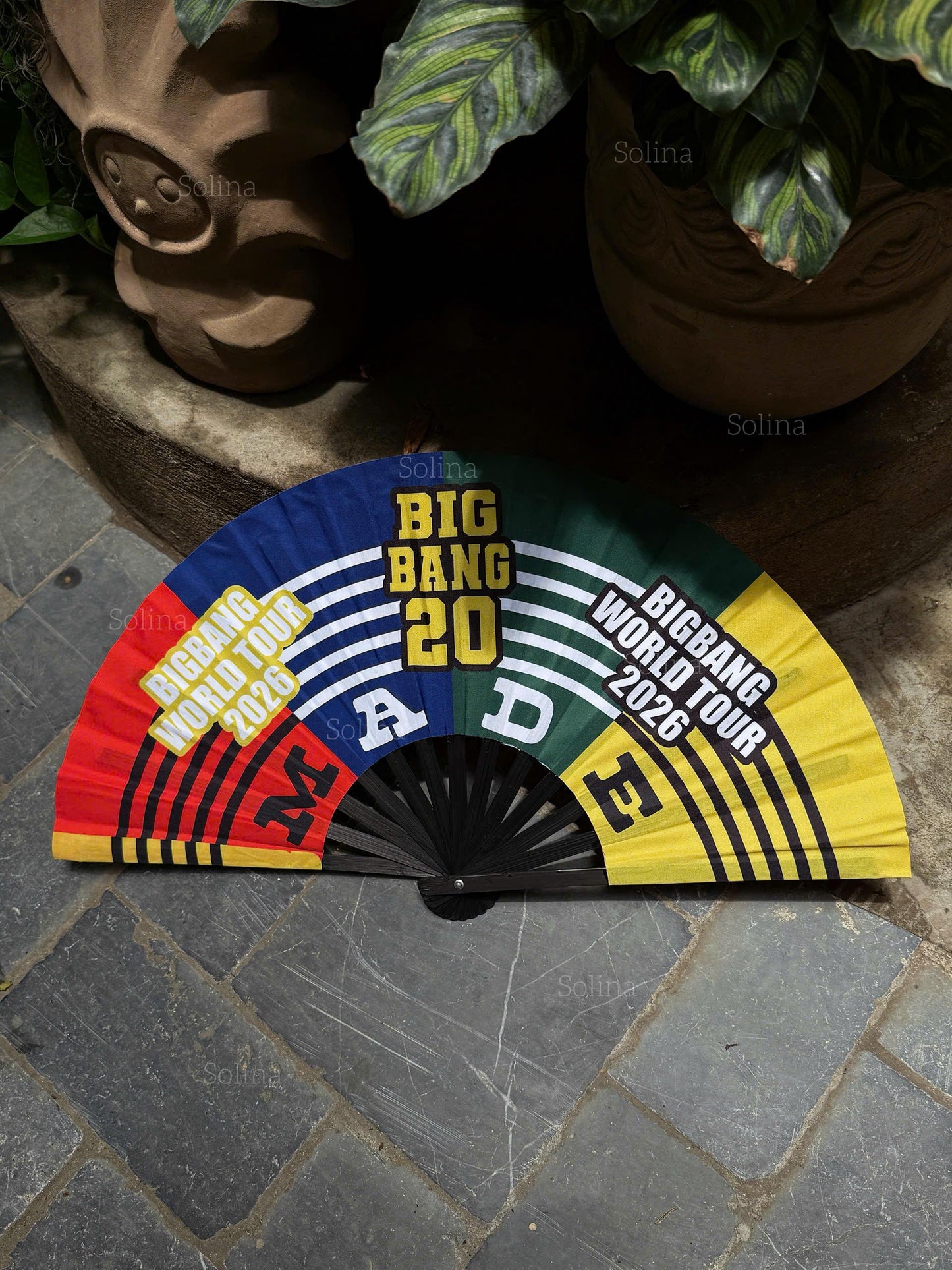 BigBang Fan Lightstick Handheld Fan | Kpop Idol Photo Concert Accessory