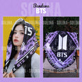 BTS ARIRANG World Tour Silk Satin Bandana - Official Style Cheer Scarf