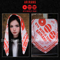 BTS Bandana Scarf ARIRANG World Tour - Red Cheer Scarf Kpop Merch