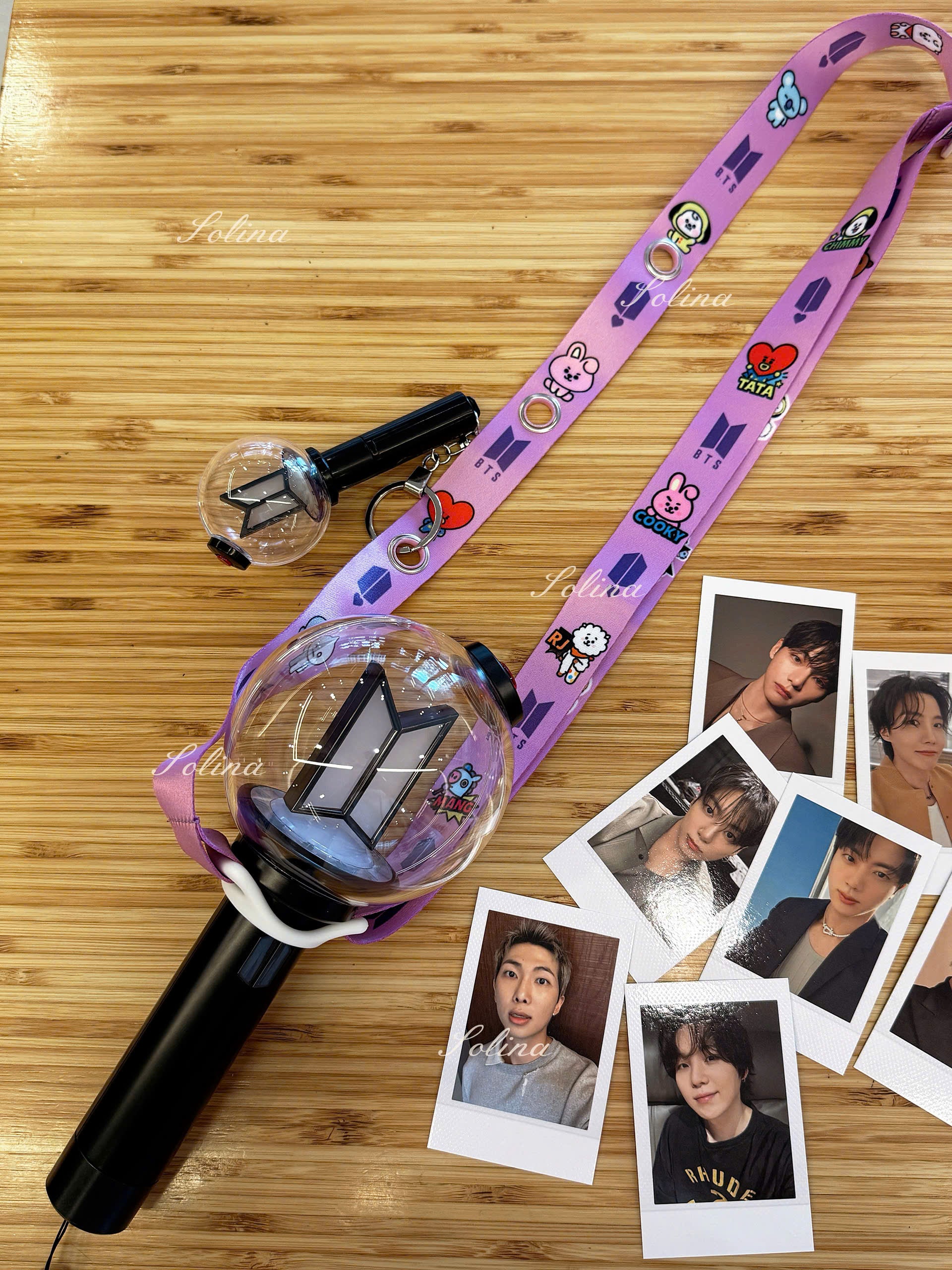BTS Lightstick Strap ARIRANG World Tour - Adjustable Neck Shoulder Strap